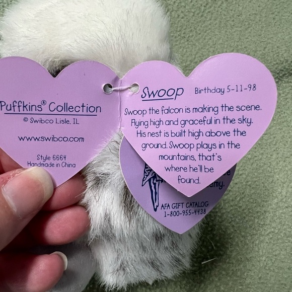 USAFA Joe Falcon Plush Owl Toy - Picture 4 of 9